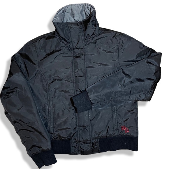 Y2K Harley Davidson Reversible Jacket - Picture 2 of 9
